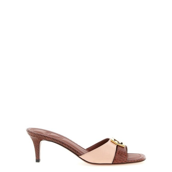 Fendi Ffold Slides - NWT - Picture 1 of 4